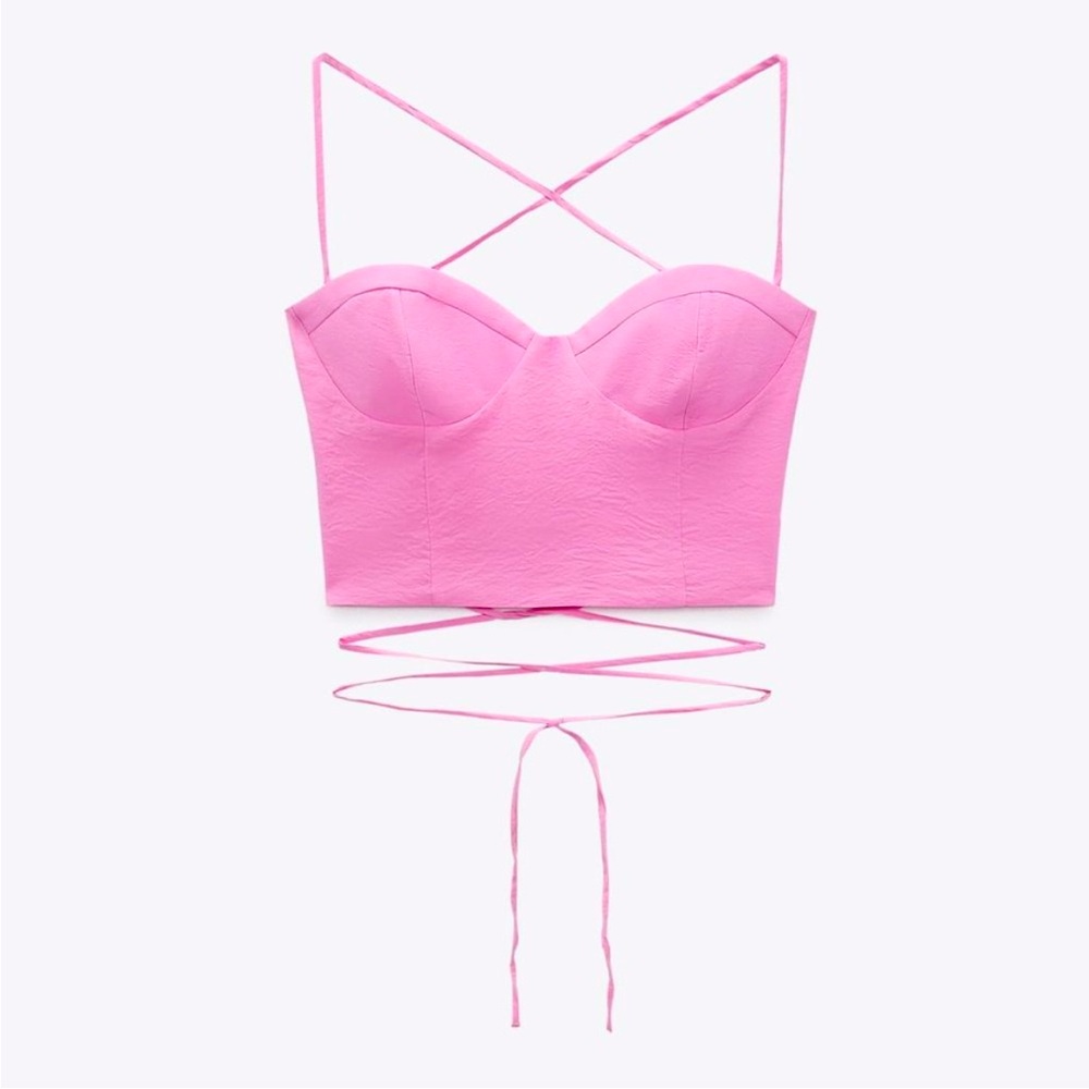 Zara Strappy Crop Top